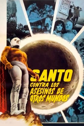 Poster of Santo vs. the Killers from Other Worlds