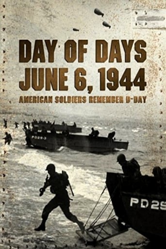 Poster of Day of Days: June 6, 1944 - American Soldiers Remember D-Day