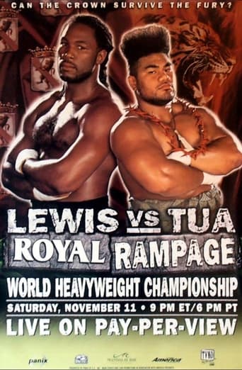 Poster of Lennox Lewis vs. David Tua