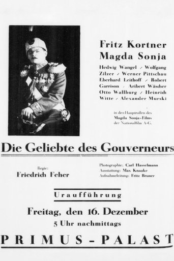 Poster of Die Geliebte des Gouverneurs