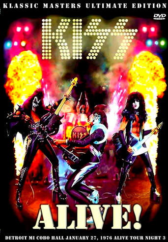 Poster of Kiss [1976] Detroit 1976