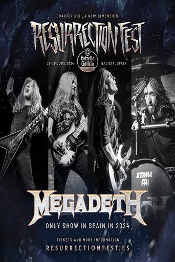 Poster of MEGADETH - Live at Resurrection Fest EG 2024