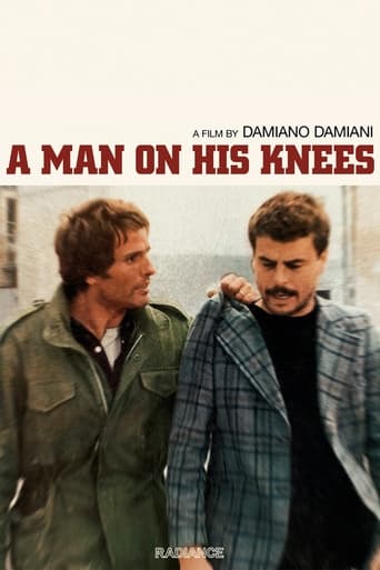 Poster of A Man on His Knees