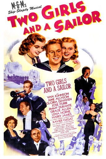 Poster of Two Girls and a Sailor