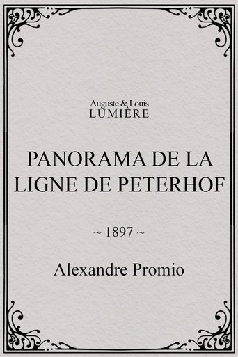 Poster of Panorama de la ligne de Peterhof