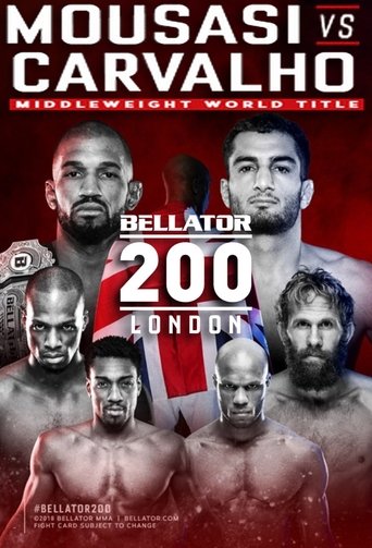 Poster of Bellator 200: Carvalho vs. Mousasi