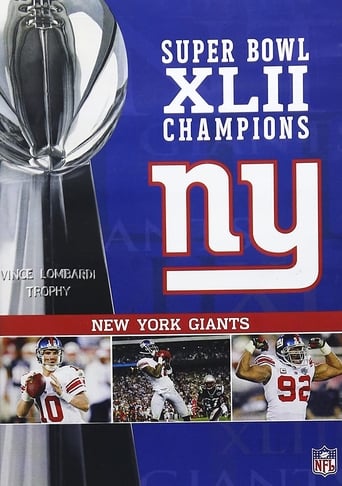 Poster of Super Bowl XLII Champions - New York Giants