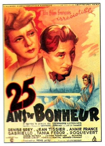 Poster of Vingt-cinq ans de bonheur