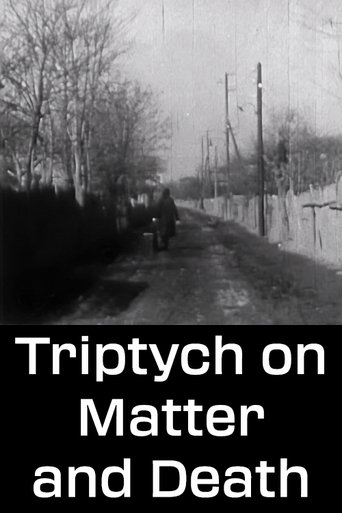 Poster of Triptych on Matter and Death