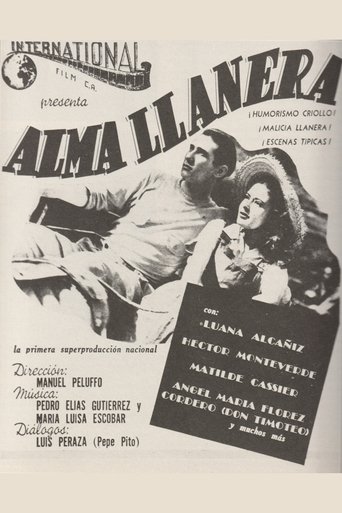 Poster of Alma llanera