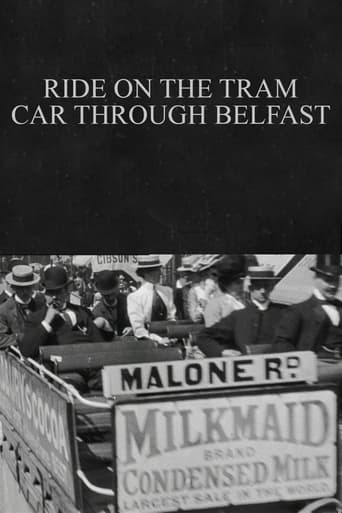 Poster of Ride on the Tram Car through Belfast