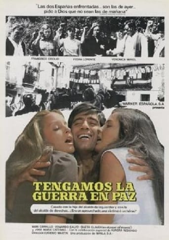 Poster of Tengamos la guerra en paz