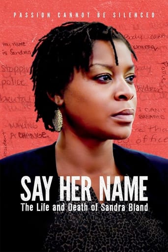 Poster of Say Her Name: The Life and Death of Sandra Bland