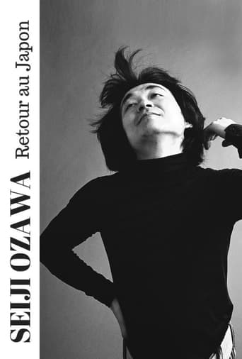 Poster of Seiji Ozawa — Back to Japan