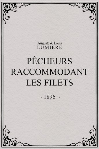 Poster of Pêcheurs raccommodant les filets