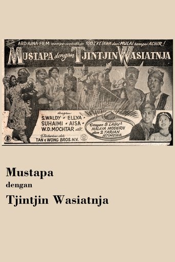 Poster of Mustapa dengan Tjintjin Wasiatnja