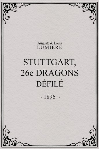 Poster of Stuttgart : 26ème dragons. Défilé