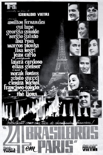 Poster of Quatro Brasileiros em Paris