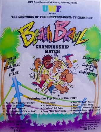 Poster of UWF Beach Brawl