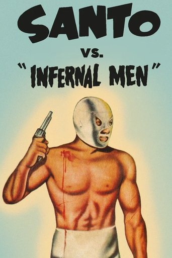 Poster of Santo vs. Infernal Men