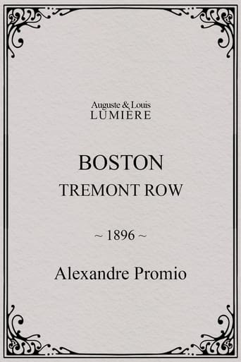 Poster of Boston, Tremont row