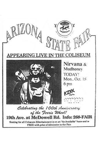Poster of Nirvana: Veterans Memorial Coliseum Phoenix, Az