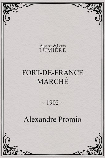 Poster of Fort-de-France : marché