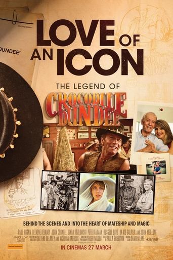 Poster of Love of an Icon: The Legend of Crocodile Dundee