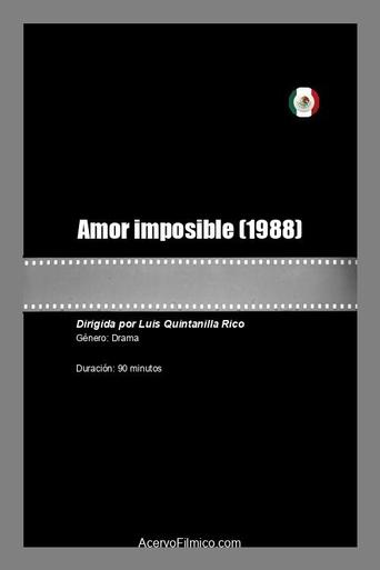 Poster of Amor imposible