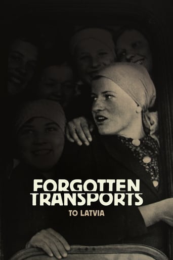 Poster of Forgotten Transports to Latvia