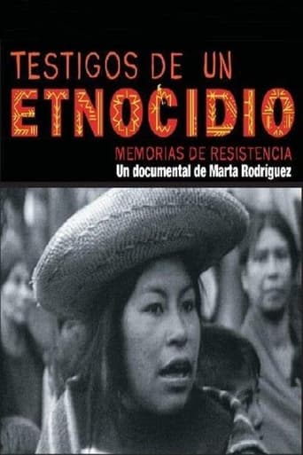 Poster of Testigos de un etnocidio: memorias de Resistencia