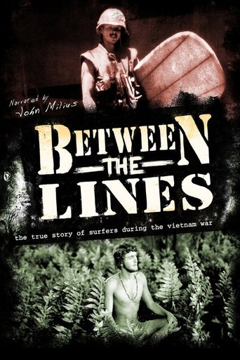 Poster of Between the Lines: The True Story of Surfers and the Vietnam War