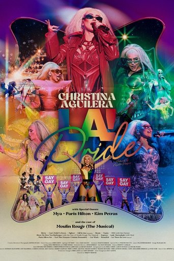 Poster of Christina Aguilera - LA Pride