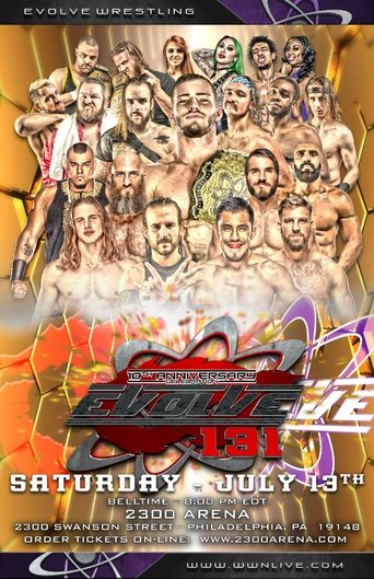 Poster of EVOLVE 131-- 10th Anniversary