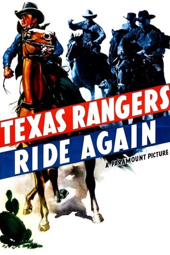 Poster of The Texas Rangers Ride Again