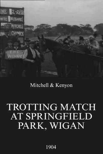 Poster of Trotting Match at Springfield Park, Wigan