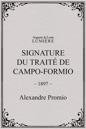 Poster of Signature du traité de Campo-Formio