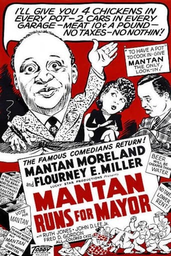 Poster of Mantan Runs for Mayor