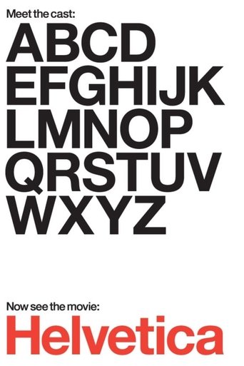 Poster of Helvetica