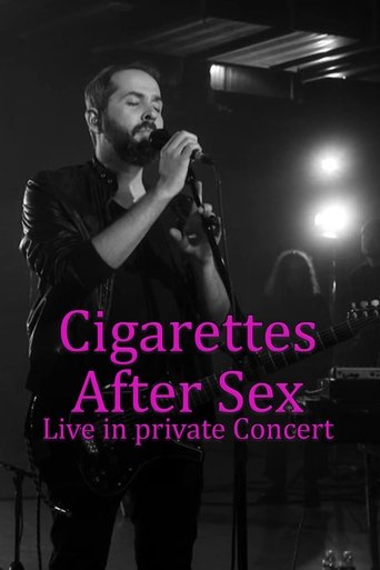 Poster of Cigarettes After Sex in Private Paris Concert