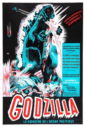 Poster of Godzilla, the Monster of the Pacific Ocean