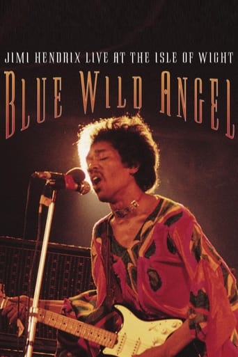 Poster of Jimi Hendrix: Live At The Isle Of Wight - Blue Wild Angel