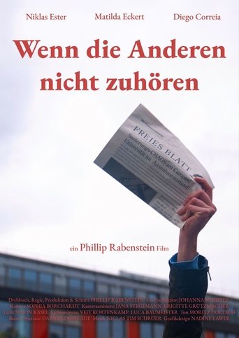 Wenn die anderen nicht zuhören Poster of Wenn die anderen nicht zuhören