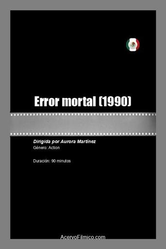 Poster of Error mortal