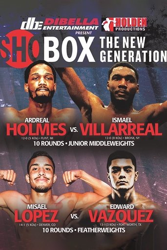 Poster of Ardreal Holmes vs. Ismael Villarreal