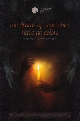 Poster of the deaths of vegetables have no colors