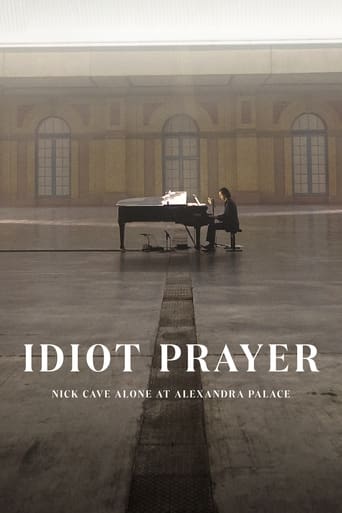 Poster of Idiot Prayer: Nick Cave Alone at Alexandra Palace