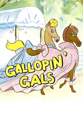 Poster of Gallopin' Gals