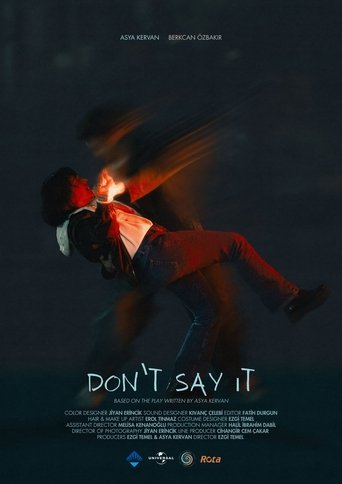 Poster of Don't Say It