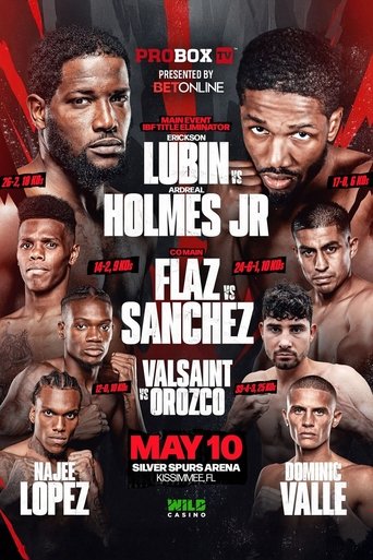 Poster of Erickson Lubin vs. Ardreal Holmes Jr